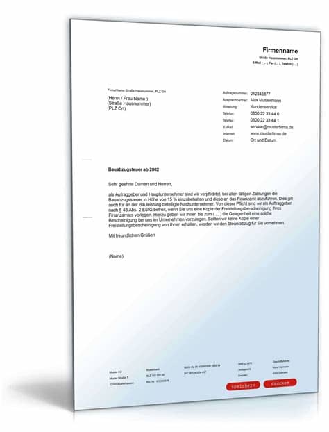 Holen sie sich passende musterbriefe als kostenlose vorlagen. Aufforderung Freistellungsbescheinigung | Muster zum Download