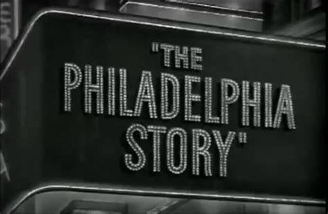 The script is clever and witty and yet is not in any way prententious keeping that wonderful edge of. Classic Trailer: The Philadelphia Story - Trailers and Teasers