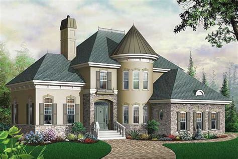 Traditional European Victorian House Plans Home Design Dd 3422 11413