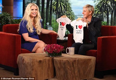 Jessica Simpson Discusses Her Surprise Pregnancy On The Ellen Show
