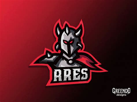 Ares Mascot Logo By Daniel Tsankov On Dribbble