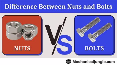 The Different Types Of Nuts And Bolts Explained With Pictures