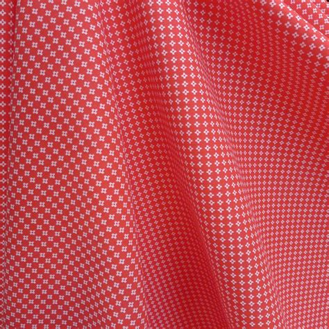 Italian Red Dot Sold Out Tessuti Fabrics Online Fabric Store
