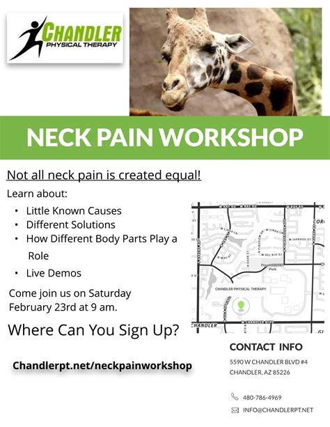 Neck Pain Workshop Chandler Physical Therapy Chandler Physical Therapy