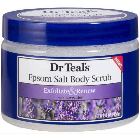 Teal's epsom salt with coconut oil (any one you prefer)1/4 cup tra. Dr Teal's Epsom Salt Body Scrub with Lavender, 16 oz # ...