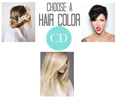 Choosing A Hair Color Chic Darling