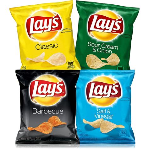 Lays Potato Chips Variety Pack 1 Oz Bags 40 Count On Sale Just 10
