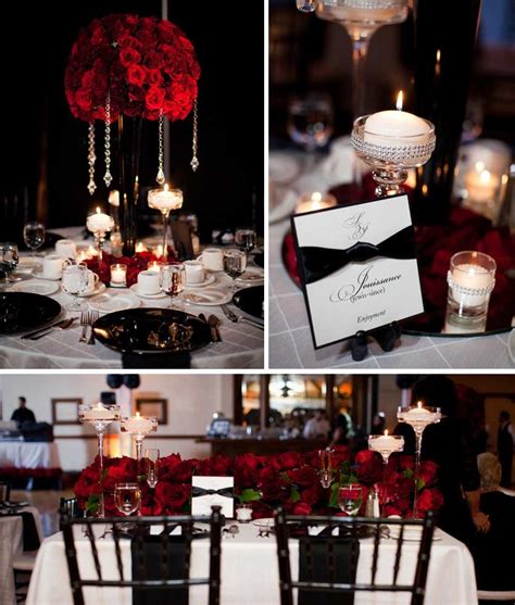 Black And Red Wedding Perfect For A Dawgs Wedding