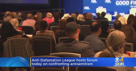 anti defamation league hosts forum in boston cbs boston
