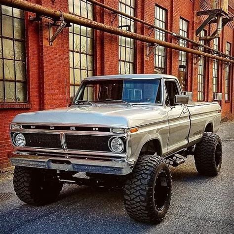 Lifted Old Ford Pickup Truck - jhayrshow