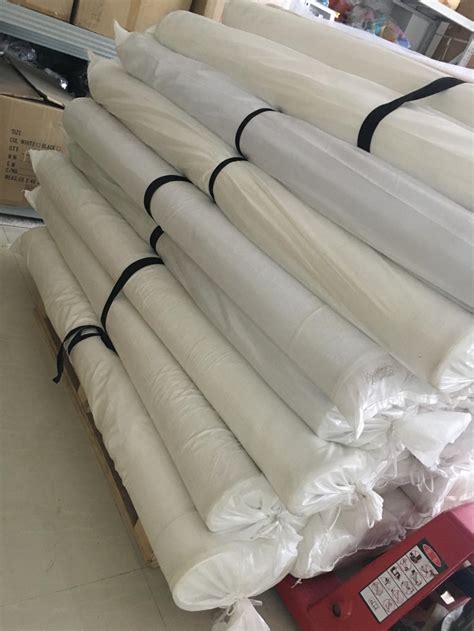 Soft Medium Stiff Different Hardness Nylon Mesh Fabric Off White Buy