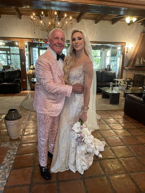 Father Ric Flair Congratulates Newly Married Charlotte Flair Sportsmanor