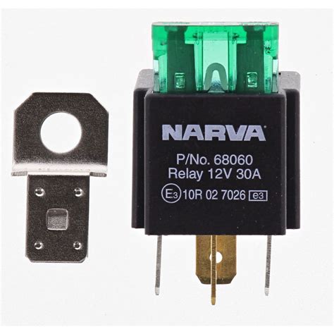Automotive Narva 68028bl Relay Normal Open 5 Pin 12 Volt 40 Amp