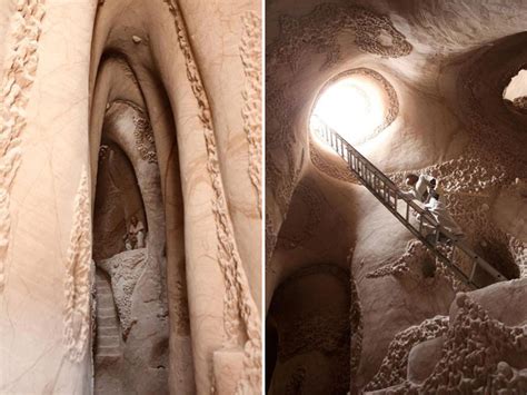 Artist Spends 10 Years Digging This Mesmerizing Cave In New Mexico