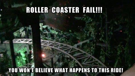 Roller Coaster Fail Youtube