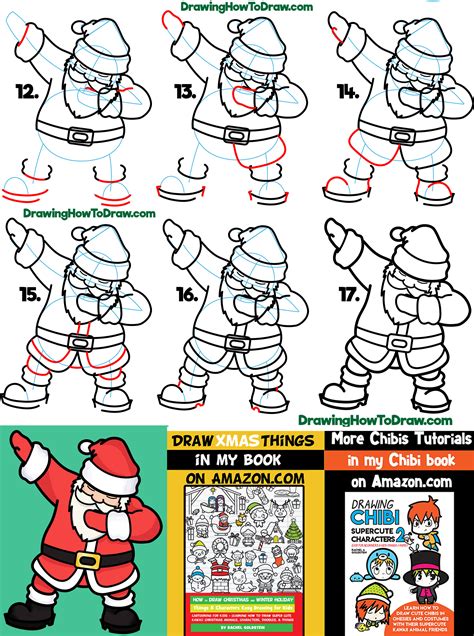 Step By Step How To Draw Santa How To Draw Santa Clause Step By Step