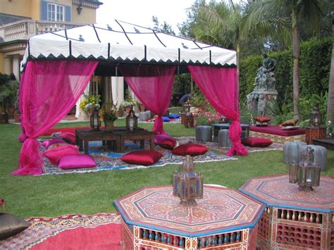 There are moroccan party decorations items in many types with low price. Sweet16 Moroccan Birthday Party
