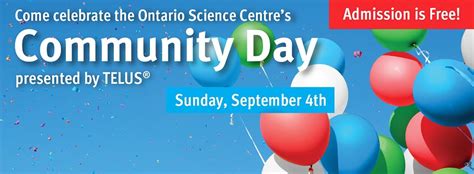 Ontario Science Centre Free Admission This Sunday Canadian Freebies