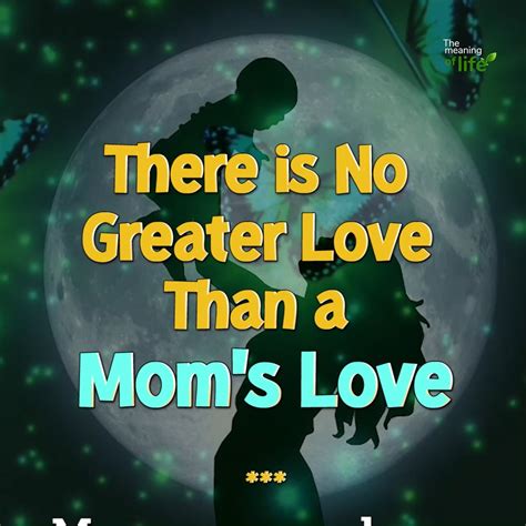 There Is No Greater Love Than A Moms Love There Is No Greater Love Than A Moms Love By