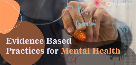 Evidence Based Practices For Mental Health
