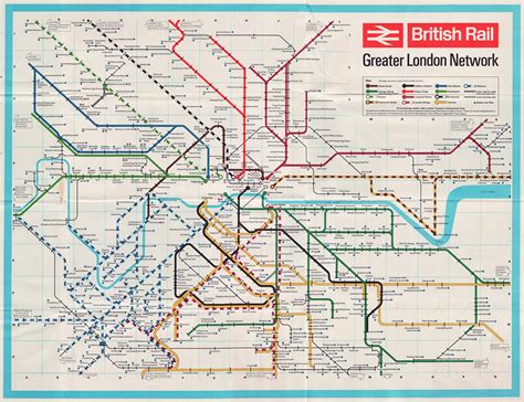 London Tube And Rail Maps