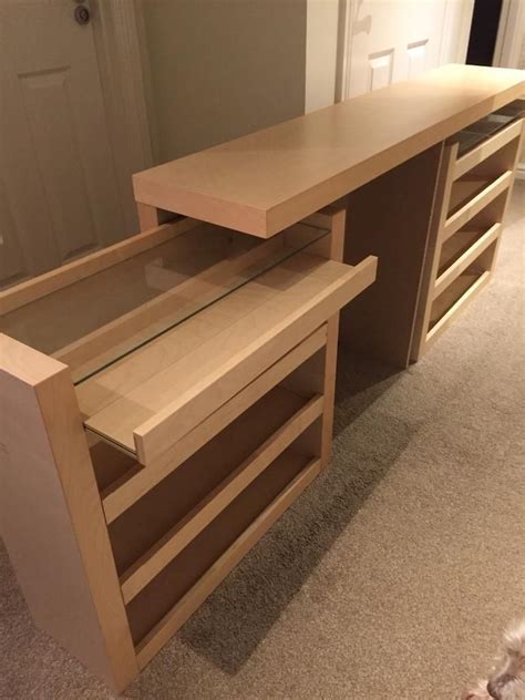 Headboard with pull out storage, Ikea Malm range | in Armadale, West
