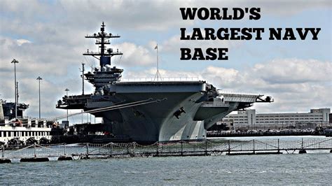 Worlds Largest Navy Base Naval Ship Tour Youtube