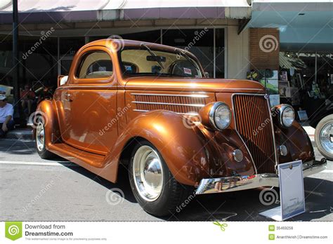 Old Ford Car At The Car Show Editorial Stock Photo - Image: 35469258