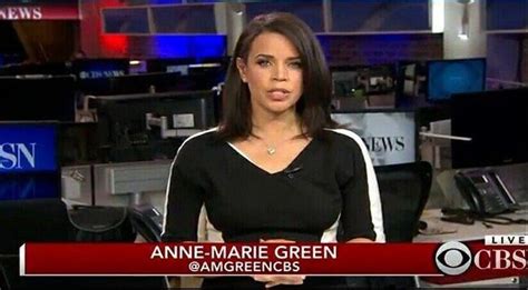 cbs morning news anne marie green r hot reporters
