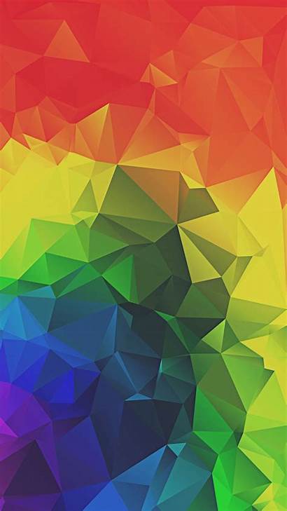 Iphone Rainbow Flag Wallpapers Wallpaperaccess Triangles