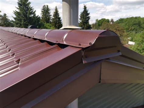 Do It Yourself Ridge Ends On Metal Tile Roofs I Roof Alberta Metal