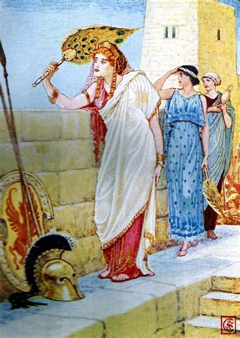 Helen Of Troy From The Story Of Greece By Mary Macgregor Helen Of