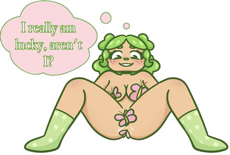 Rule 34 1girls Blush Breasts Butterflies Clover Ii Female Green Hair Inanimate Insanity