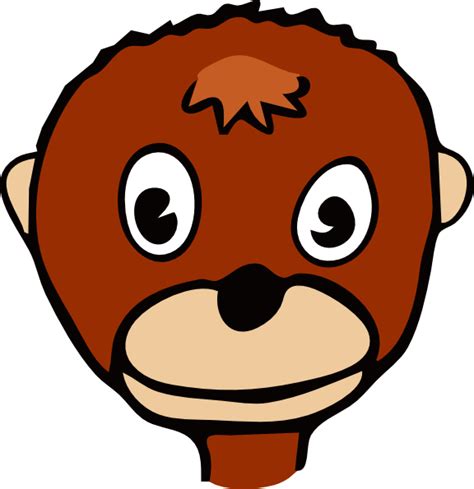 Happy Monkey Face Clipart Best