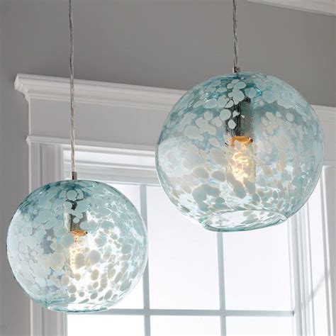 Speckled Hand Blown Glass Pendant In 2019 Blown Glass Pendant Light