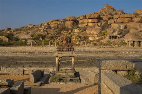 Hampi Monuments In South India Stock Image Image Of Decoration