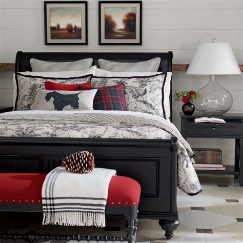 Easy and affordable bedroom makeover ideas ways to turn your master bedroom into a stylish sleeper's paradise that can be done in a when in doubt, designing a room, like this one by kevin isbell interiors, around two vibrant hues, like red and blue, can streamline the process of choosing. 15 Cool Black Bedroom Furniture Sets For Bold Feeling