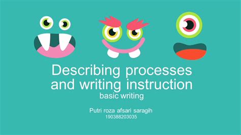 Describing Processes Basic Writing Youtube