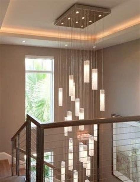 Modern Foyer Chandelier Designed Specially For High Ceiling Spaces Best