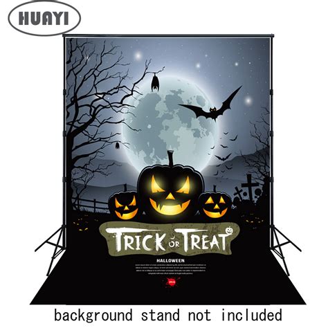 Huayi Thin Vinyl Halloween Bakcdrop Photography Background Photo Studio