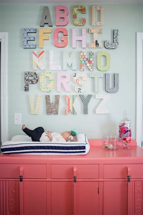 Abc Nursery Letter Tutorial Etsy In 2021 Alphabet Nursery Colorful