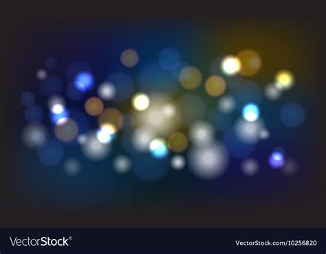 Abstract Bokeh Light Background Royalty Free Vector Image