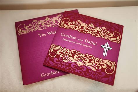 Christian Wedding Card Design Images Invitation Card Template Indian