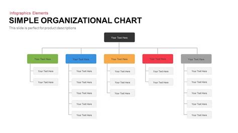 Simple Organizational Chart Powerpoint Template And Keynote Slidebazaar