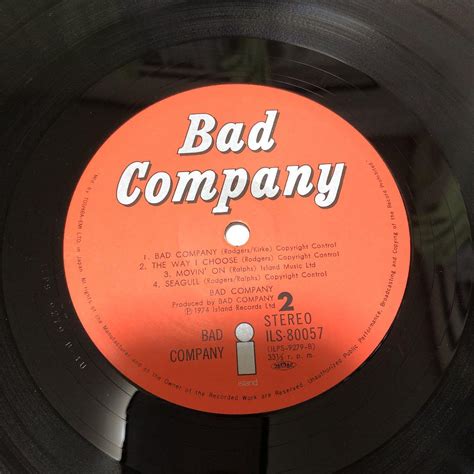 Bad Company First Album Ebay