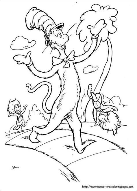 Search through more than 50000 coloring pages. Coloring Pages For Kids - Dr Seuss coloring pages