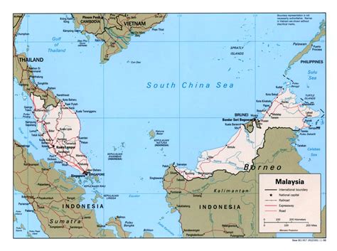 Malaysia from mapcarta, the open map. Map of Malaysia (Political Map) : Worldofmaps.net - online ...