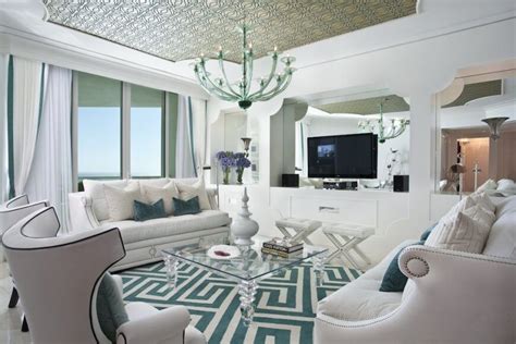 Dkor Interiors Designs Hollywood Regency Style Home Art Deco Living