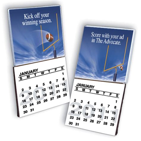 Custom Lenticular Calendar Pad Magnet Personalized In Bulk Cheap
