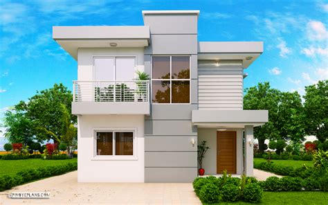 Ernesto Compact 4 Bedroom Modern House Design Pinoy Eplans